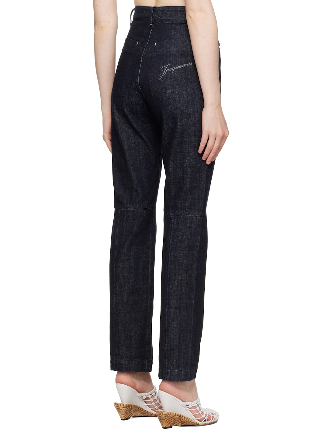 Navy La Croisière 'Le De-Nimes Norma' Jeans - 3