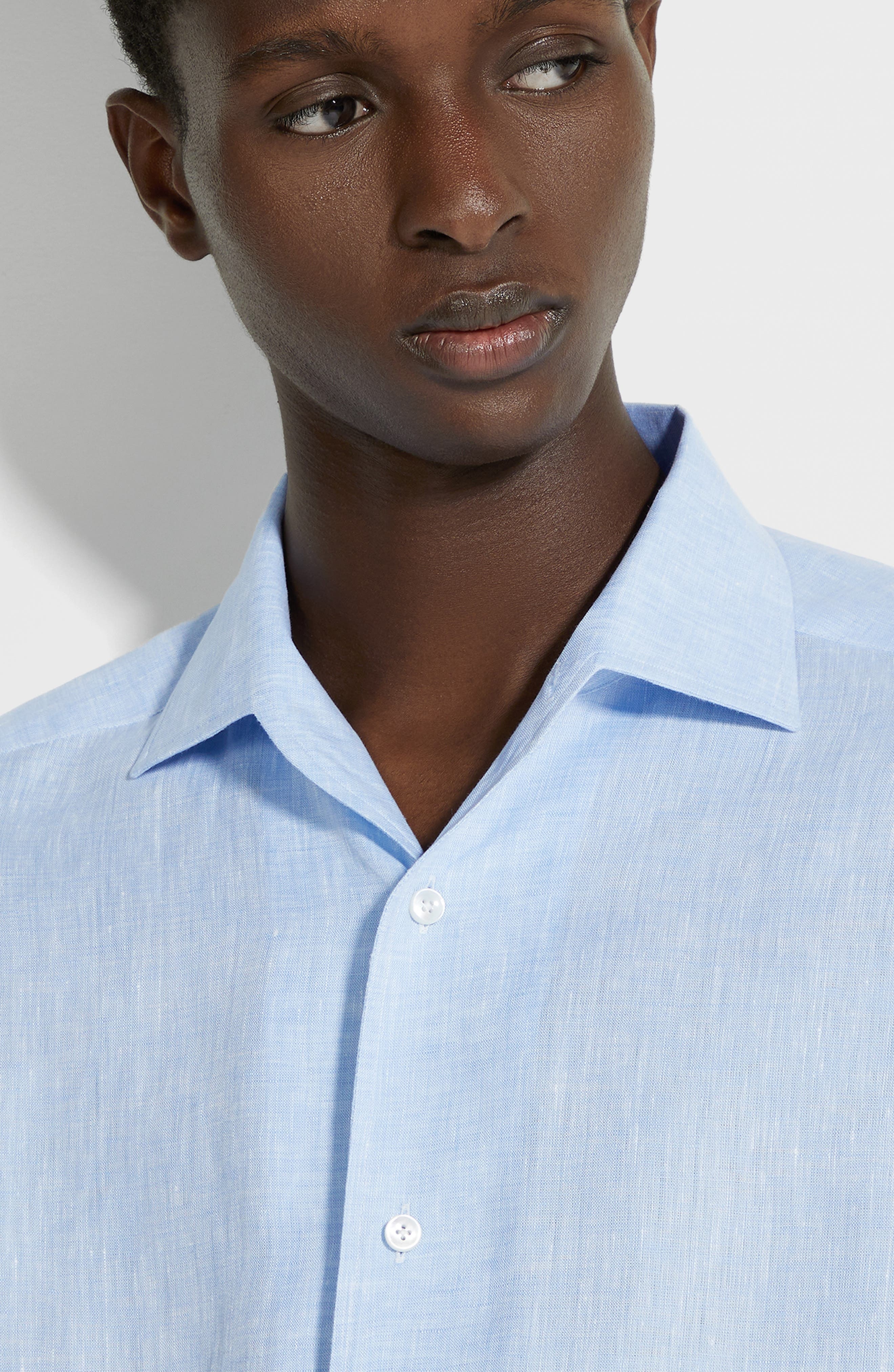 Oasi Linen Button-Up Shirt - 3