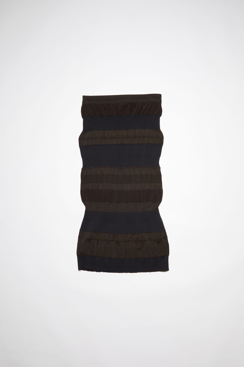 Mixed ribbed skirt - Black 6