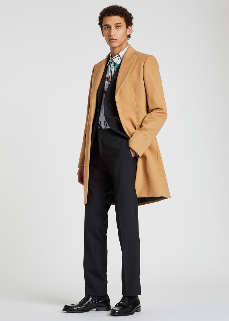 Wool-Cashmere Epsom Coat 6