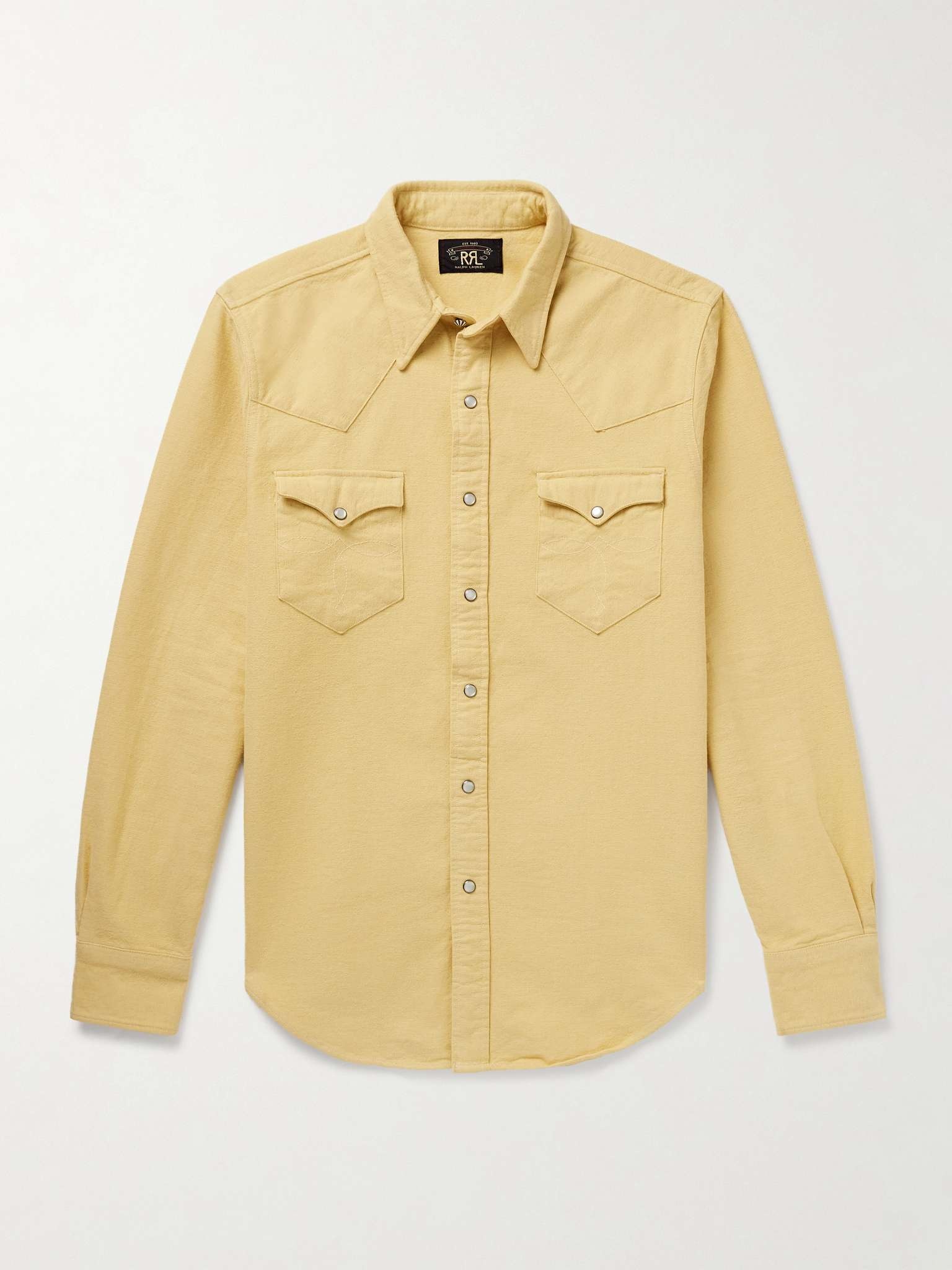 Ralph lauren brushed cotton shirt hot sale