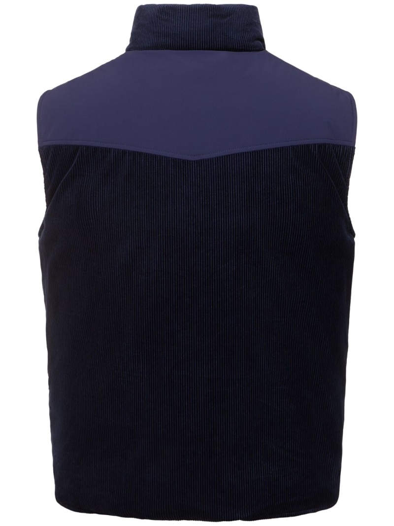 Padded corduroy vest - 5