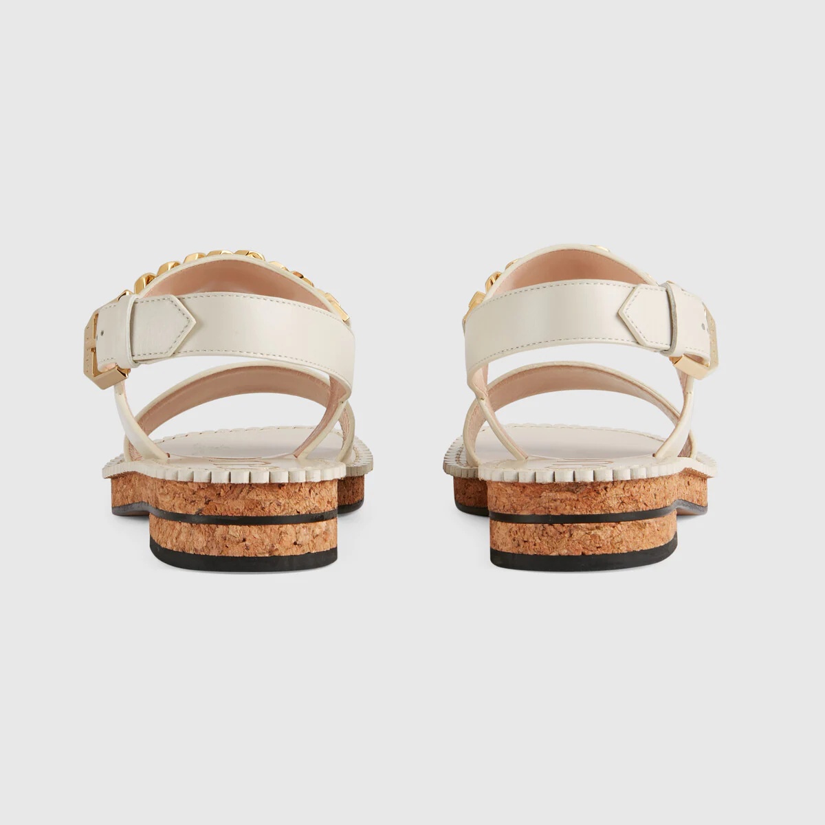 Women's sandal with chain - 4