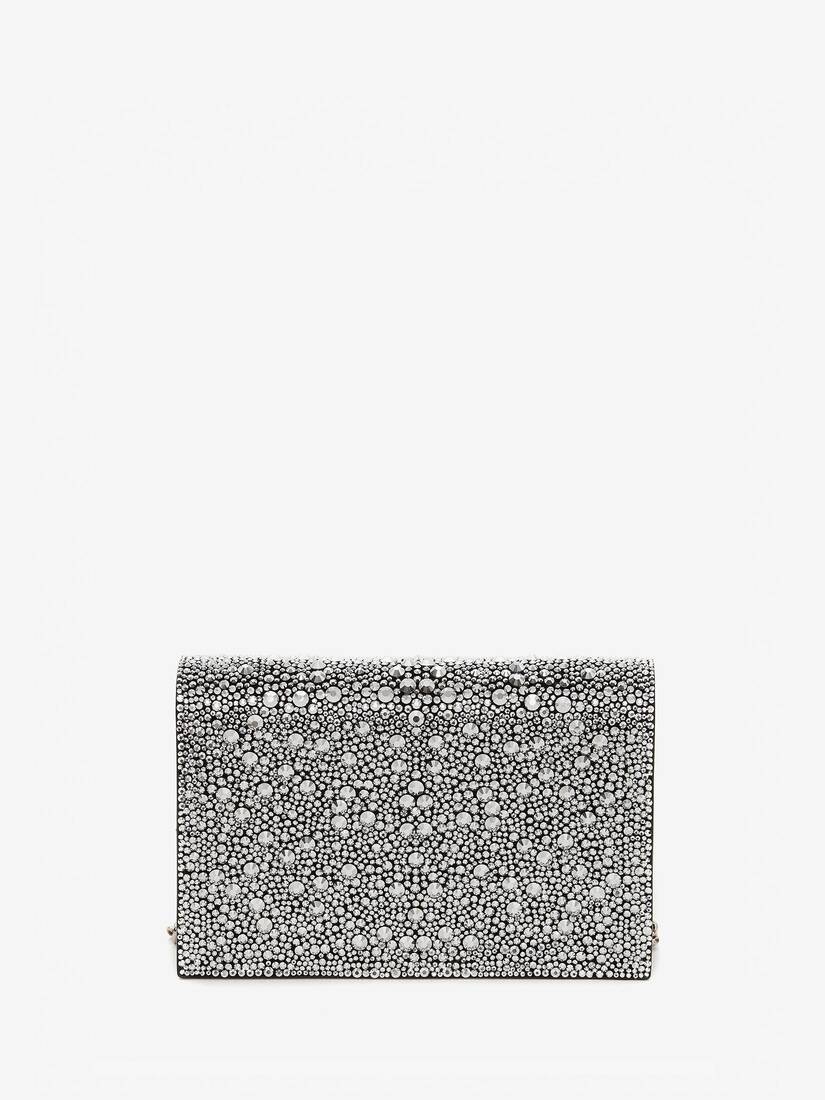 Small Skull Bag in Silver - 3