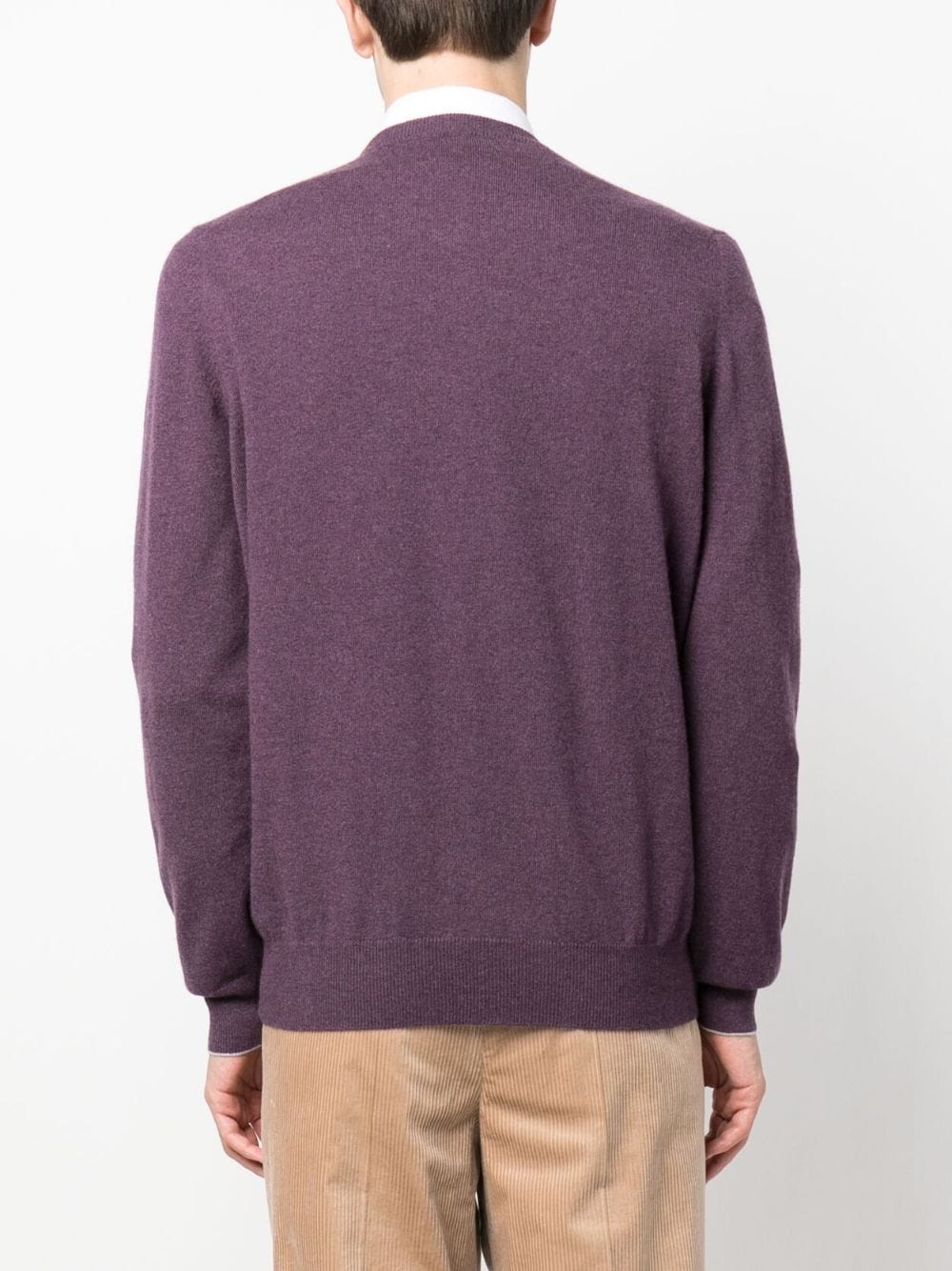 crew neck cashmere jumper - 4