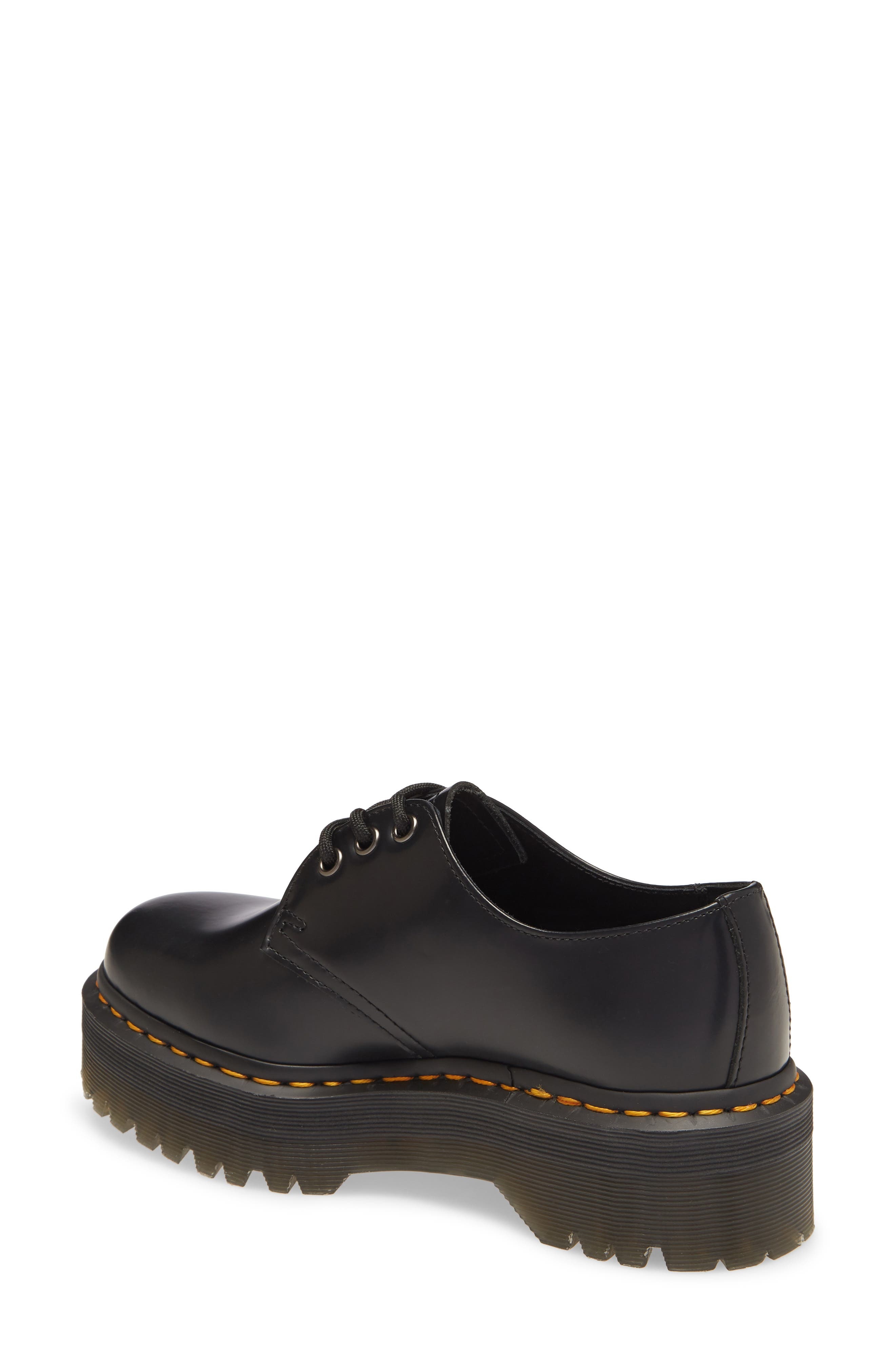 Dr. Martens Quad Platform Derby in Black at Nordstrom - 2