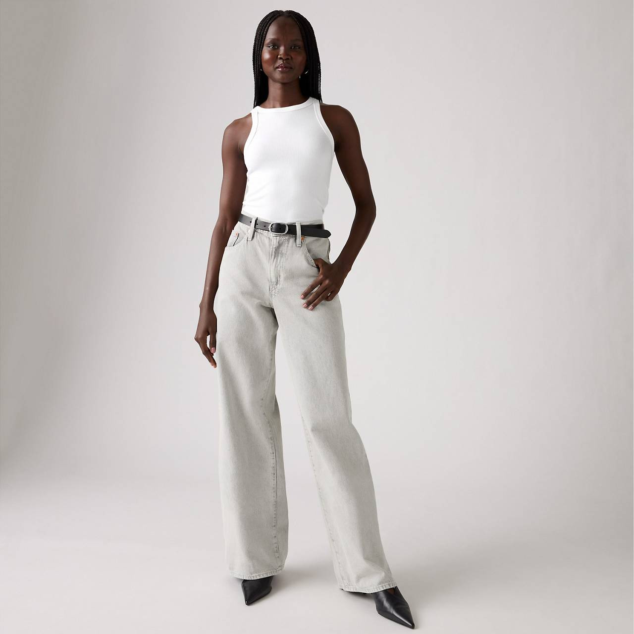 XL BAGGY STRAIGHT WOMEN'S JEANS - 3