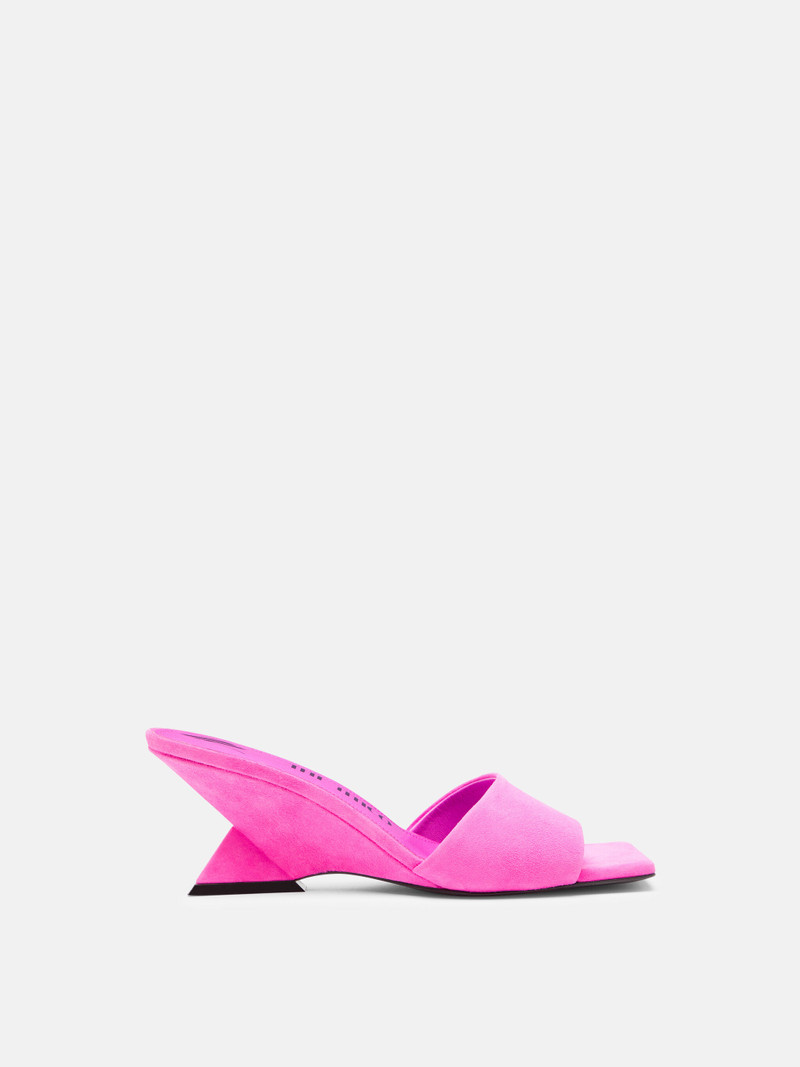 ''CHEOPE'' FLUO FUCHSIA MULE 1