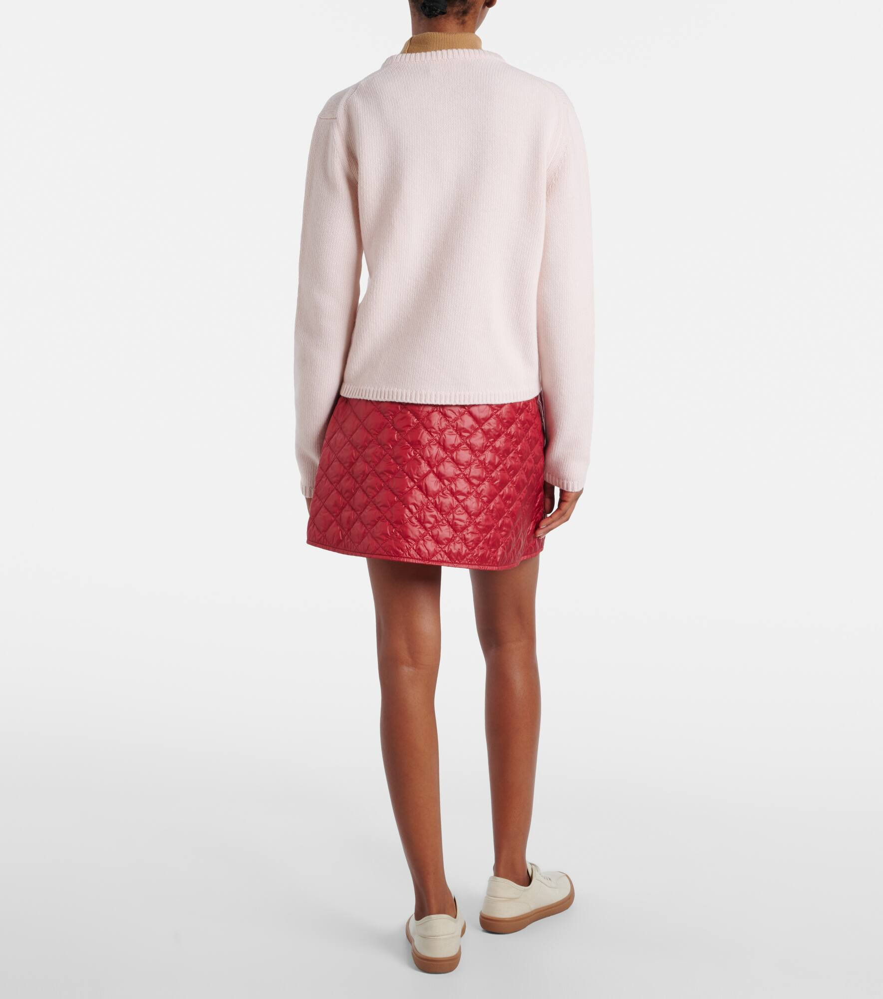 Logo wool and cashmere sweater - 3