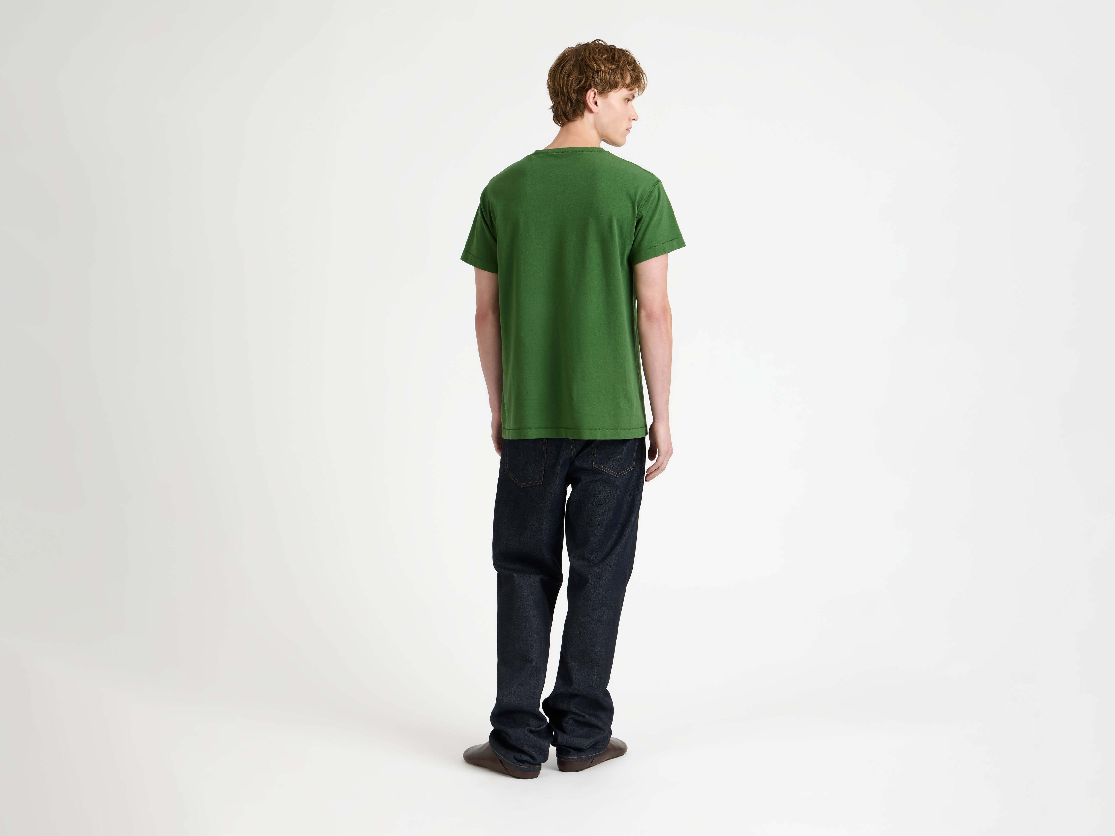 CIRCULAR T-SHIRT IN GREEN - 3