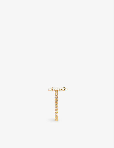 Boucheron Serpent Bohème yellow-gold and mother-of-pearl ring outlook