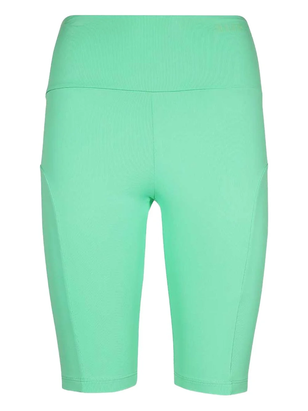 logo-print high-waist shorts - 1