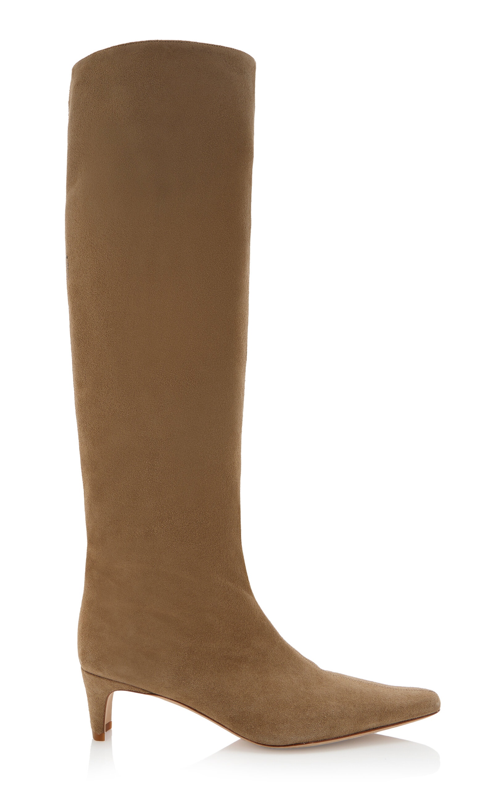 Wally Suede Knee Boots tan - 1