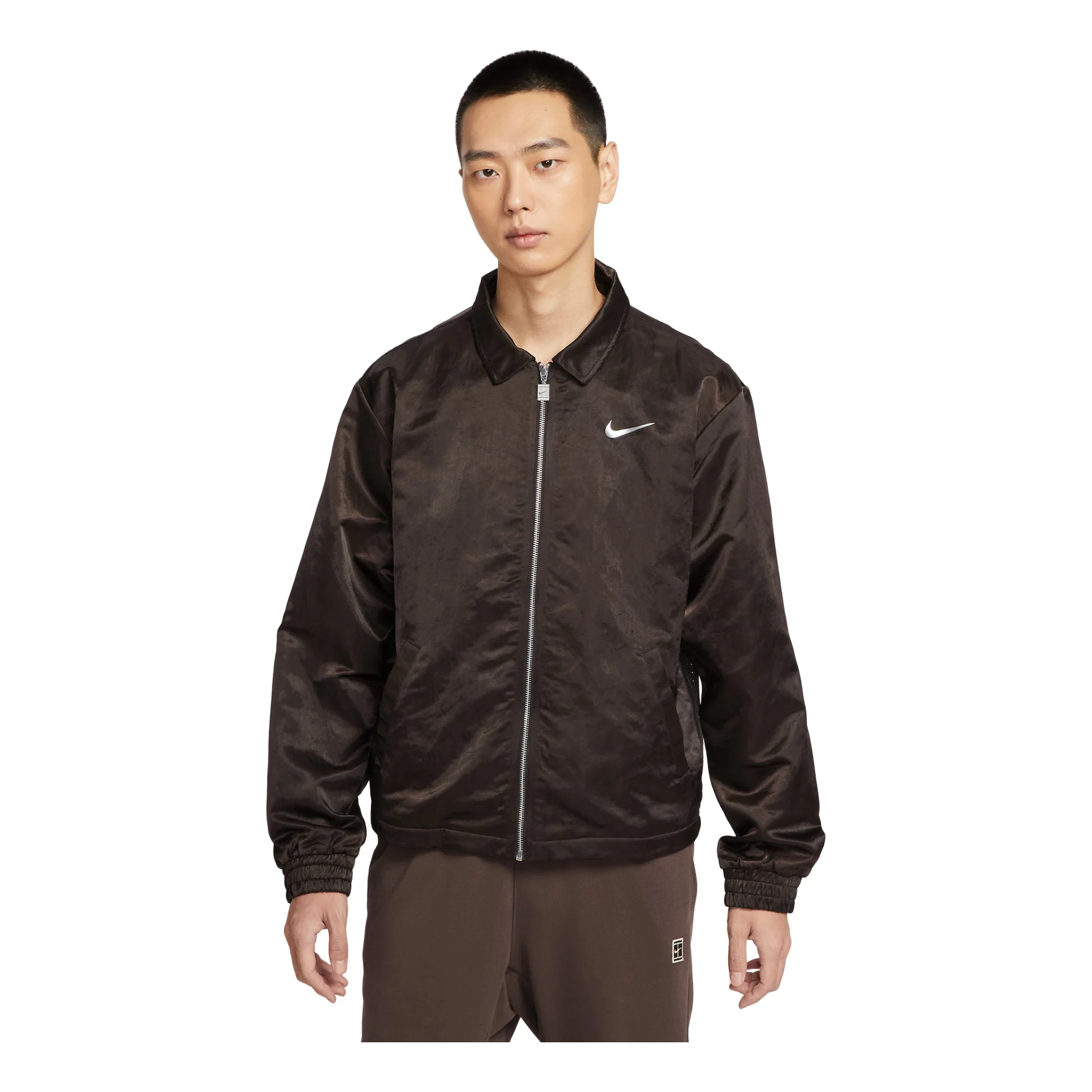 Nike Court Slam Jacket 'Velvet Brown' IH2295-220 - 1
