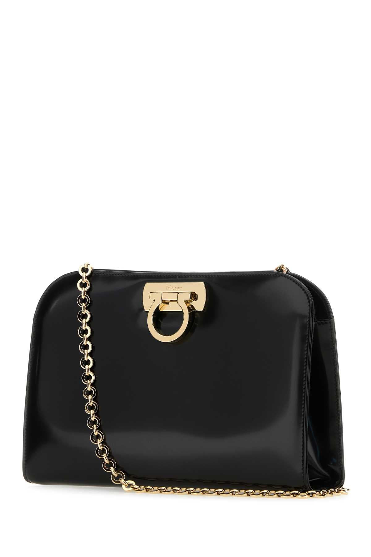 Salvatore Ferragamo Women Black Leather Clutch - 2