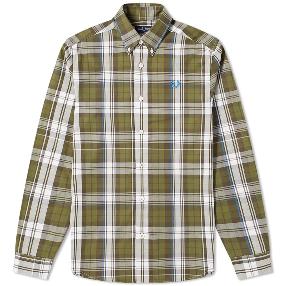 Fred Perry Authentic Twill Check Shirt - 1