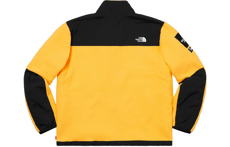 Supreme SS19 x The North Face Arc Logo Denali Fleece Jacket Yellow SUP-SS19-549 - 2