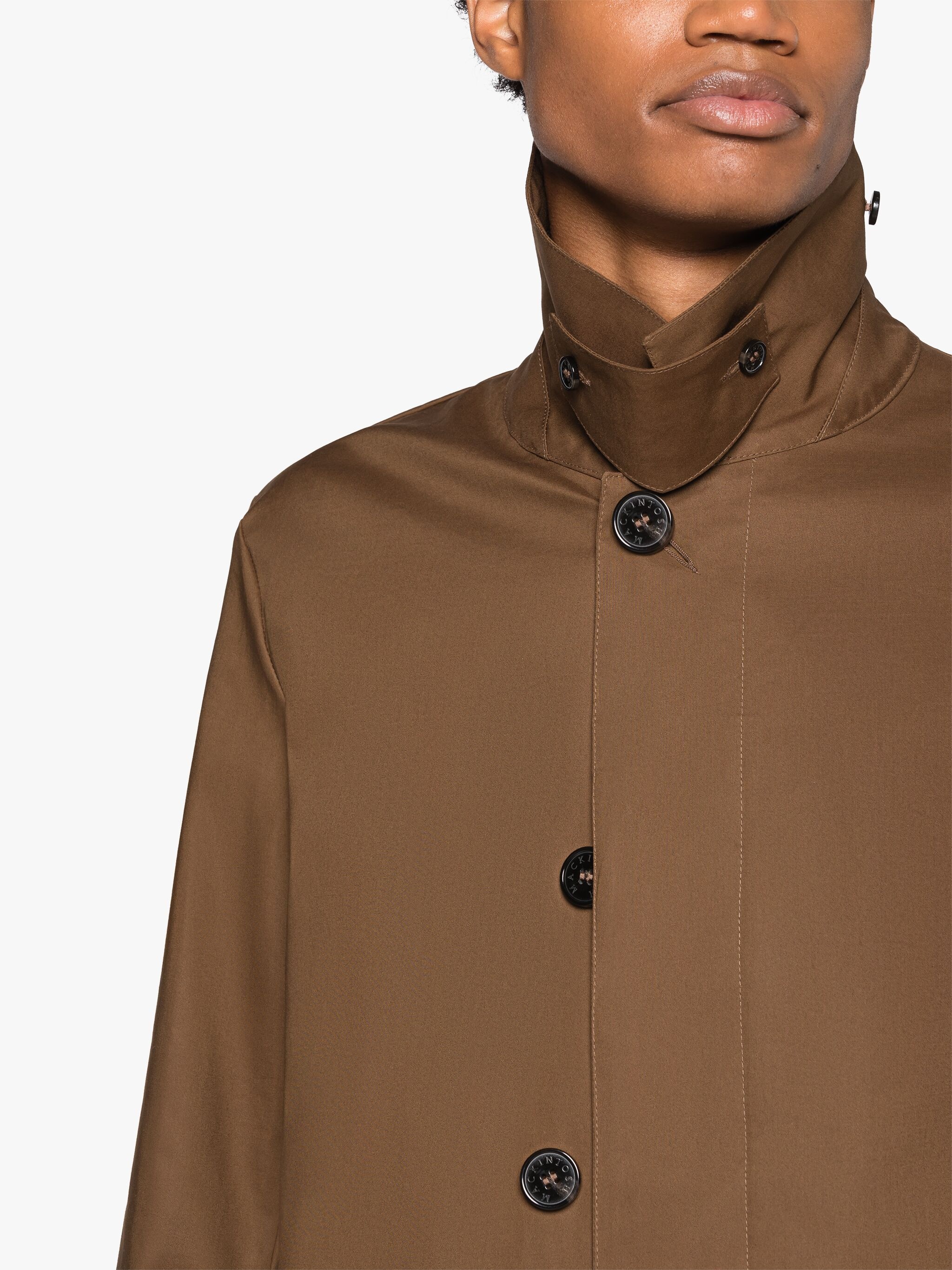MANCHESTER DESERT PALM RAINTEC COTTON 3/4 COAT - 5