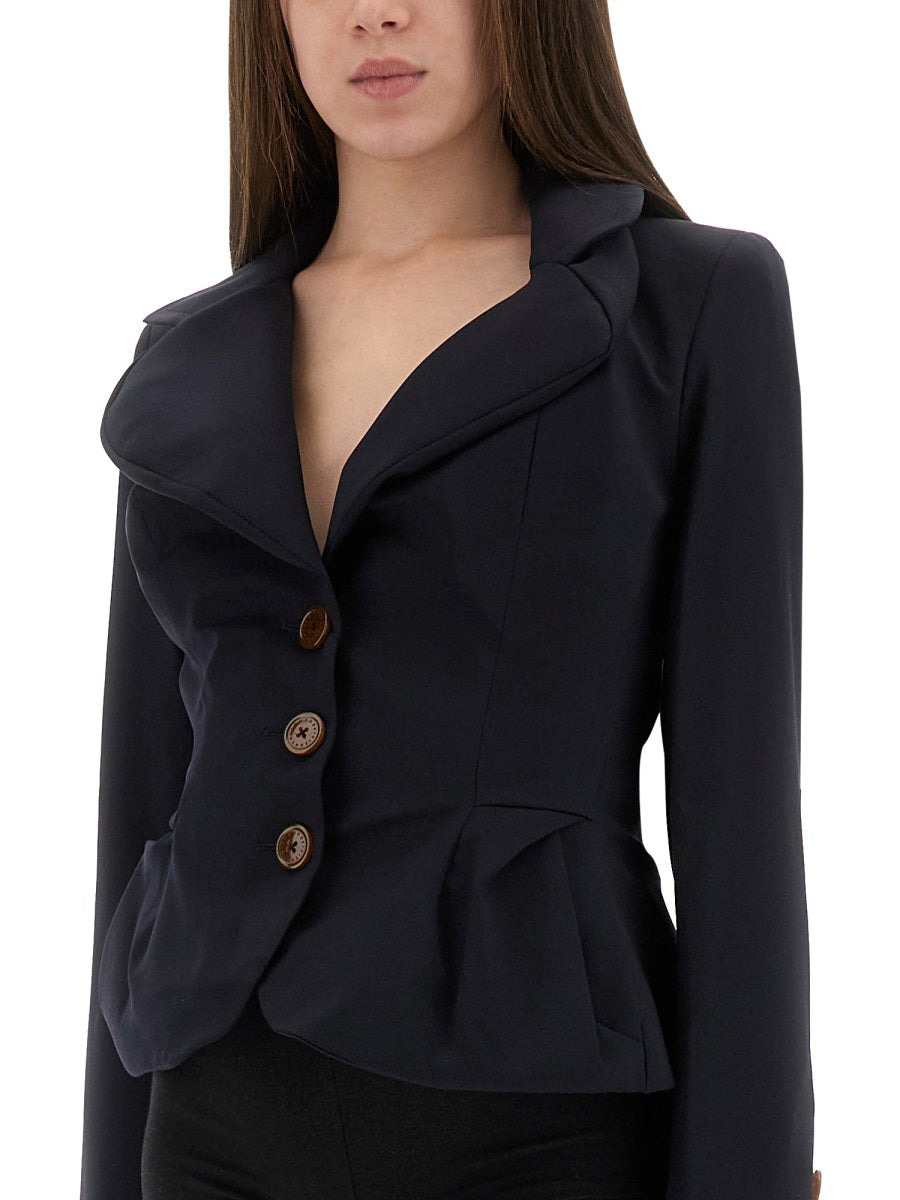 "Drunken" Tailored Jacket - 4