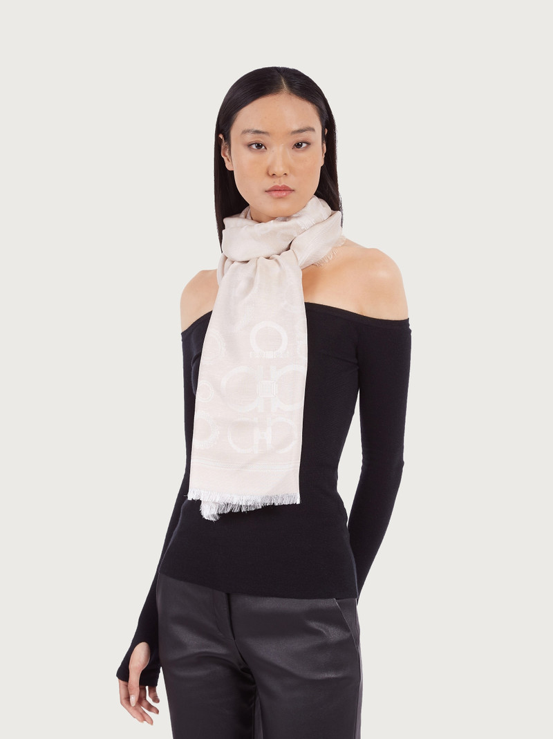 FERRAGAMO Gancini stole outlook