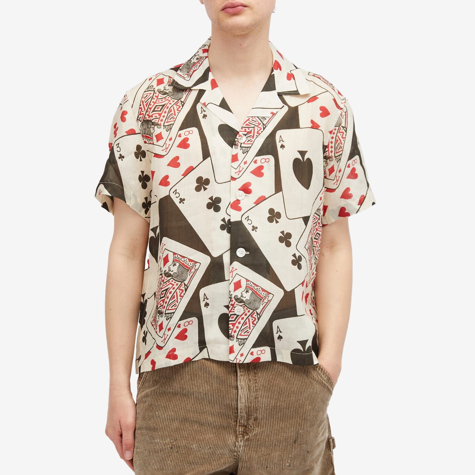 BODE Ace Of Spades Vacation Shirt - 2