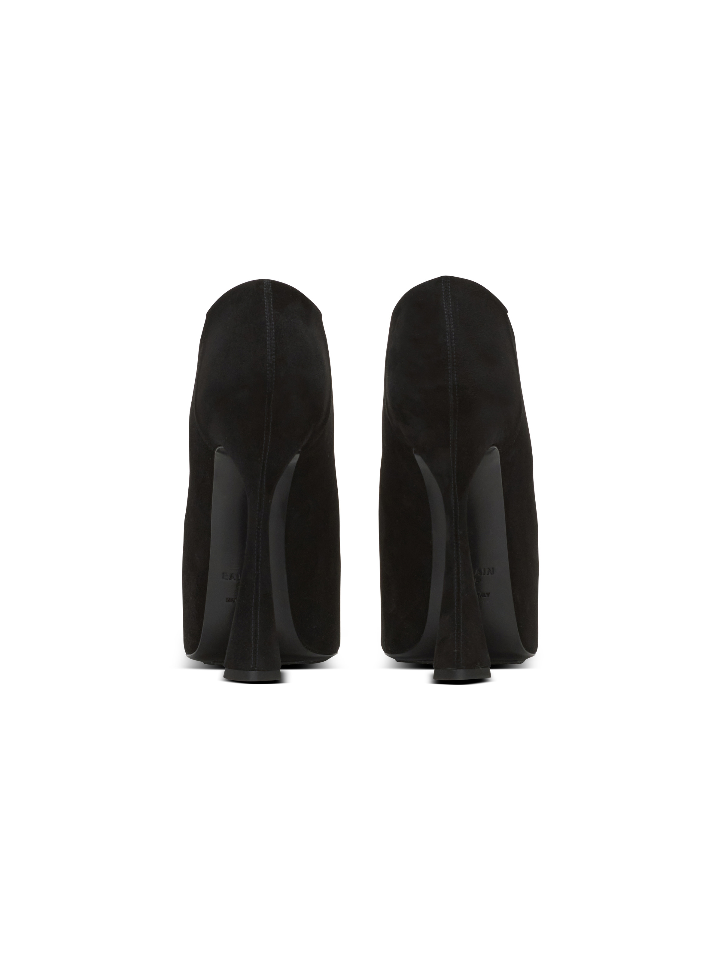 Eden platform pumps in suede - 4