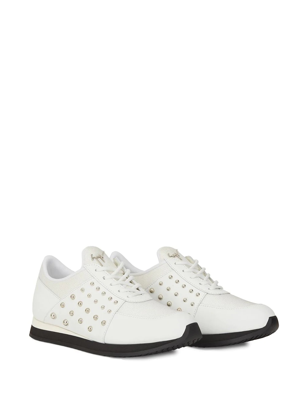 rounded stud sneakers - 2