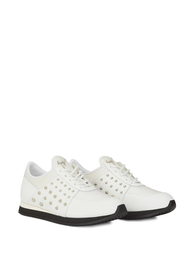 Giuseppe Zanotti rounded stud sneakers outlook