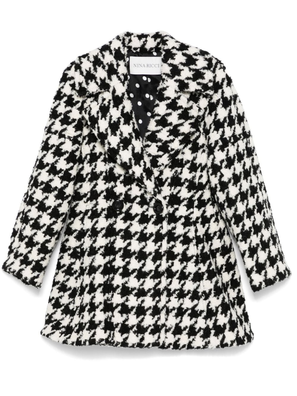 houndstooth coat - 1