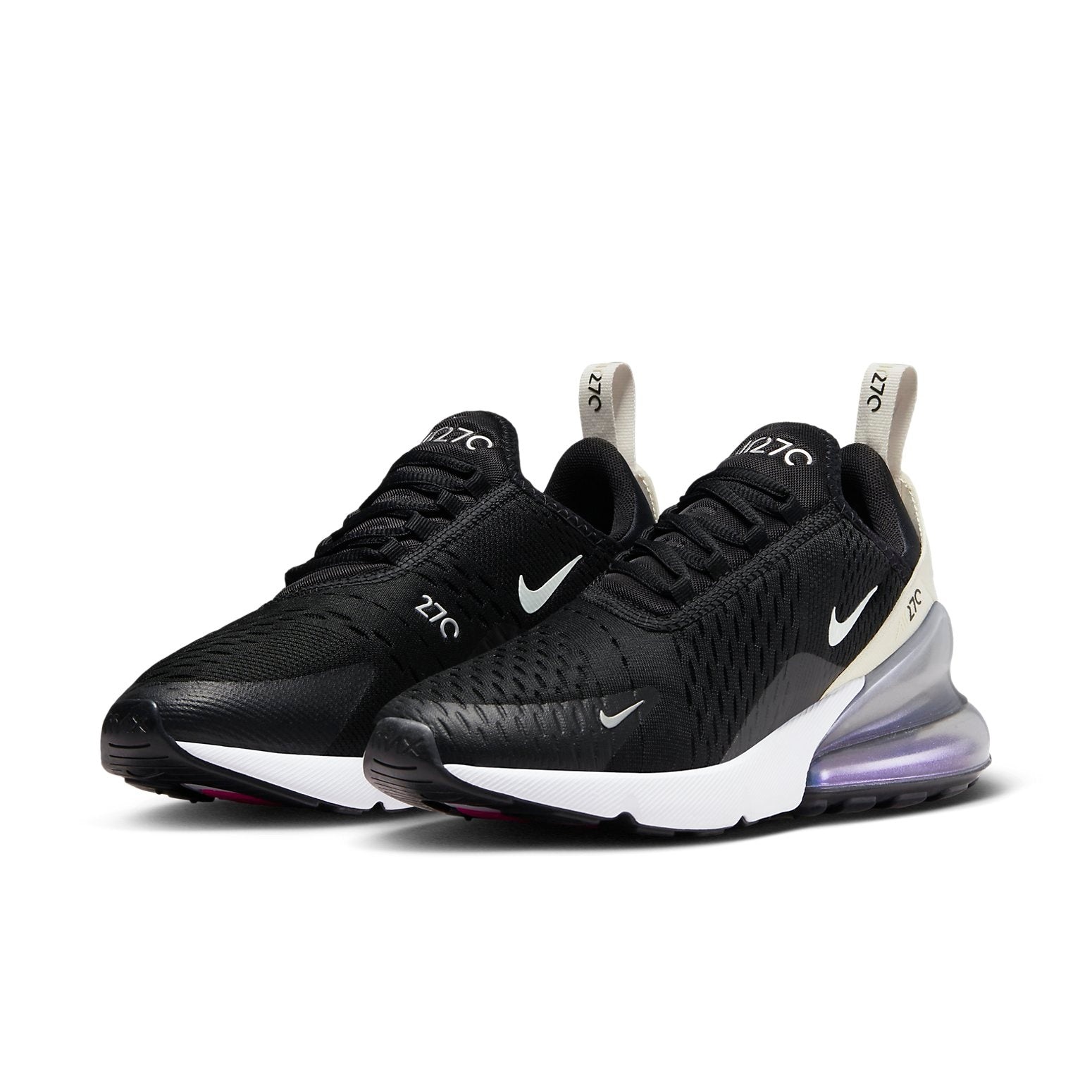 (WMNS) Nike Air Max 270 'Black Pink Silver' DZ7736-002 - 5