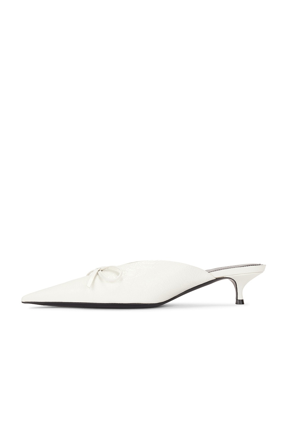 L40 Knife Bow Mule Heel - 5