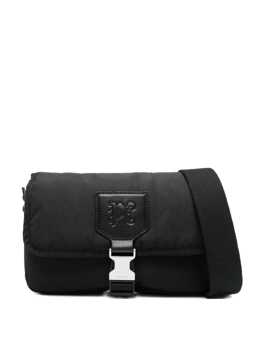 monogram-debossed shoulder bag - 1
