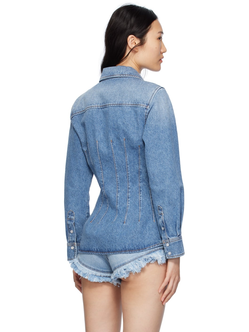 Blue Dart Denim Shirt - 3