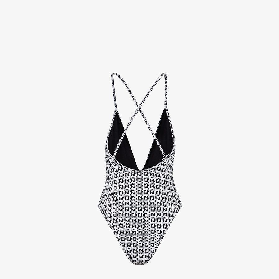 White LYCRA® swimsuit - 2