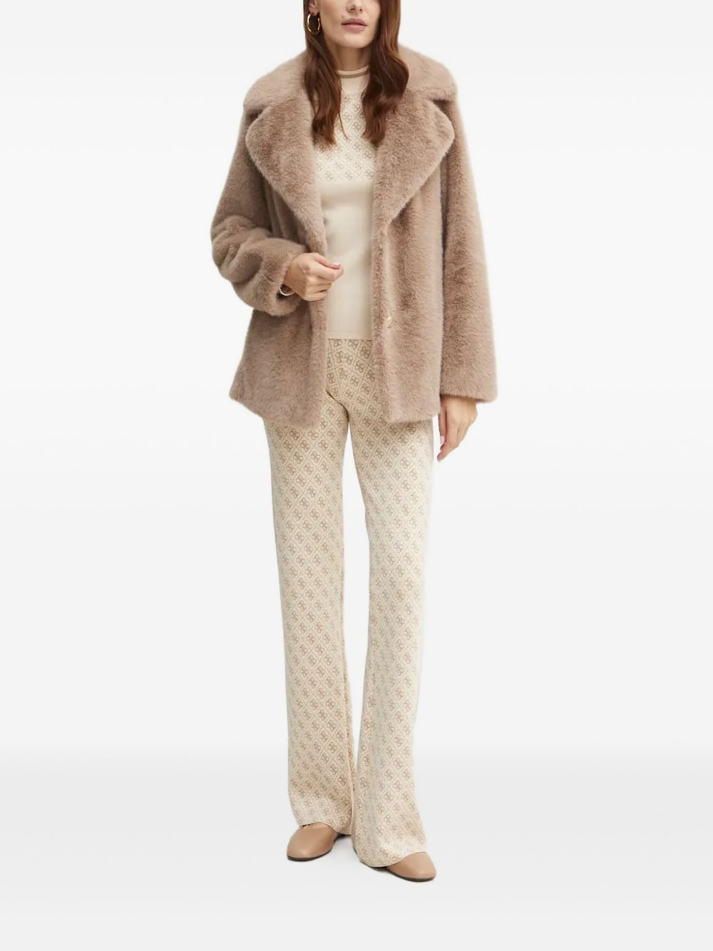 4G-pattern side-stripe trousers - 2