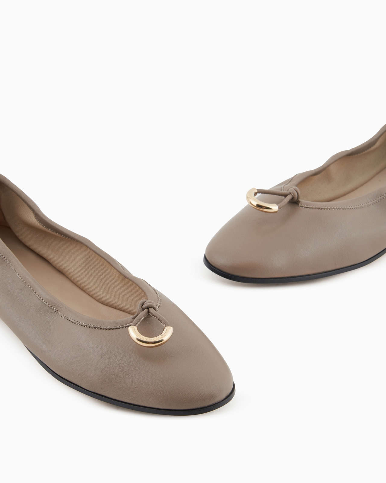 Nappa-leather ballerinas - 5