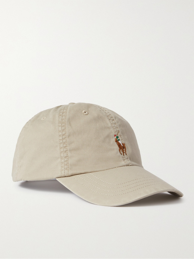 Logo-Embroidered Cotton-Twill Baseball Cap 1