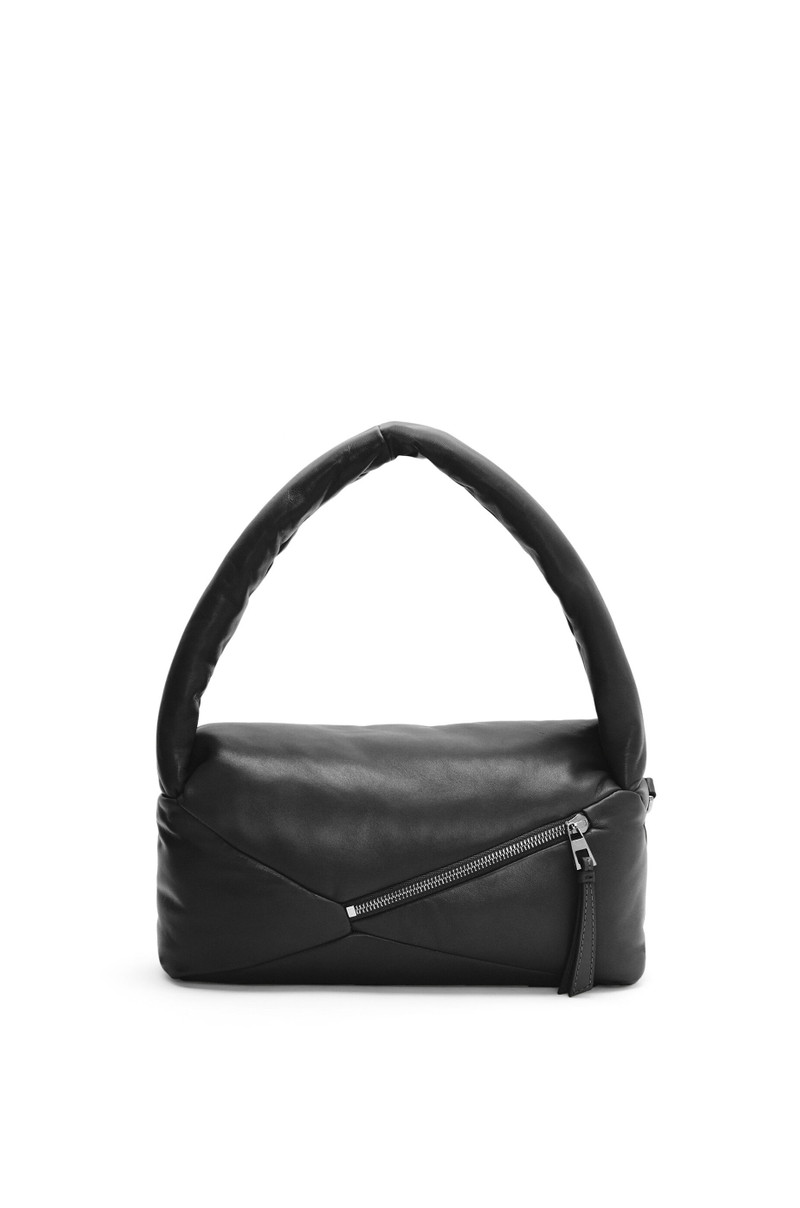 Puffer Puzzle Hobo bag in shiny nappa lambskin 6