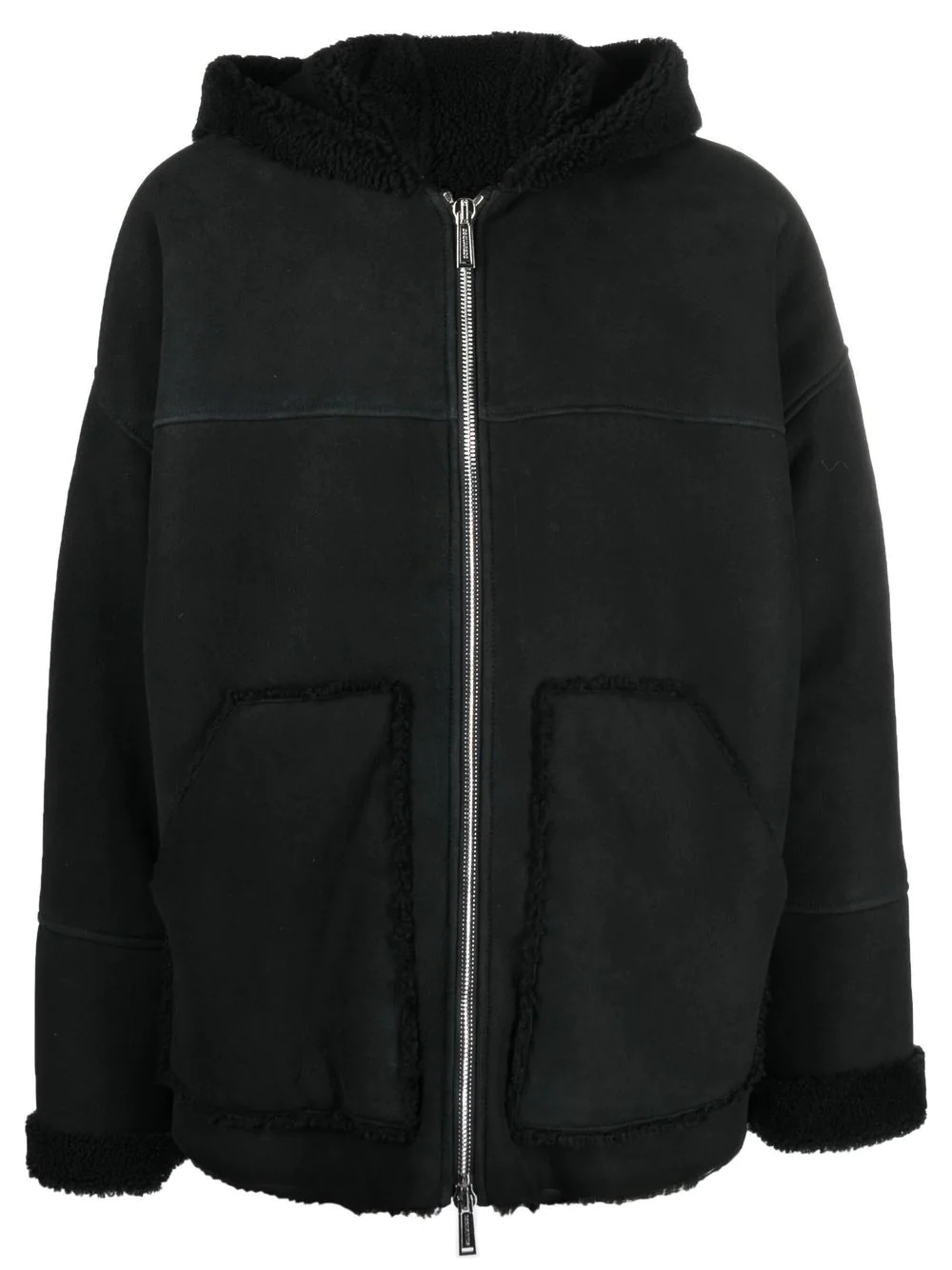 shaerling-lined hooded jacket - 1