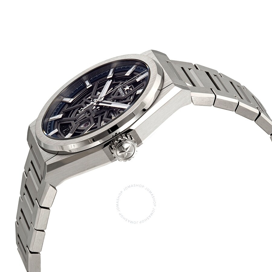 Zenith Defy Classic Automatic Skeletal Dial Titanium Men's Watch 95.9000.670/78.M9000 - 2