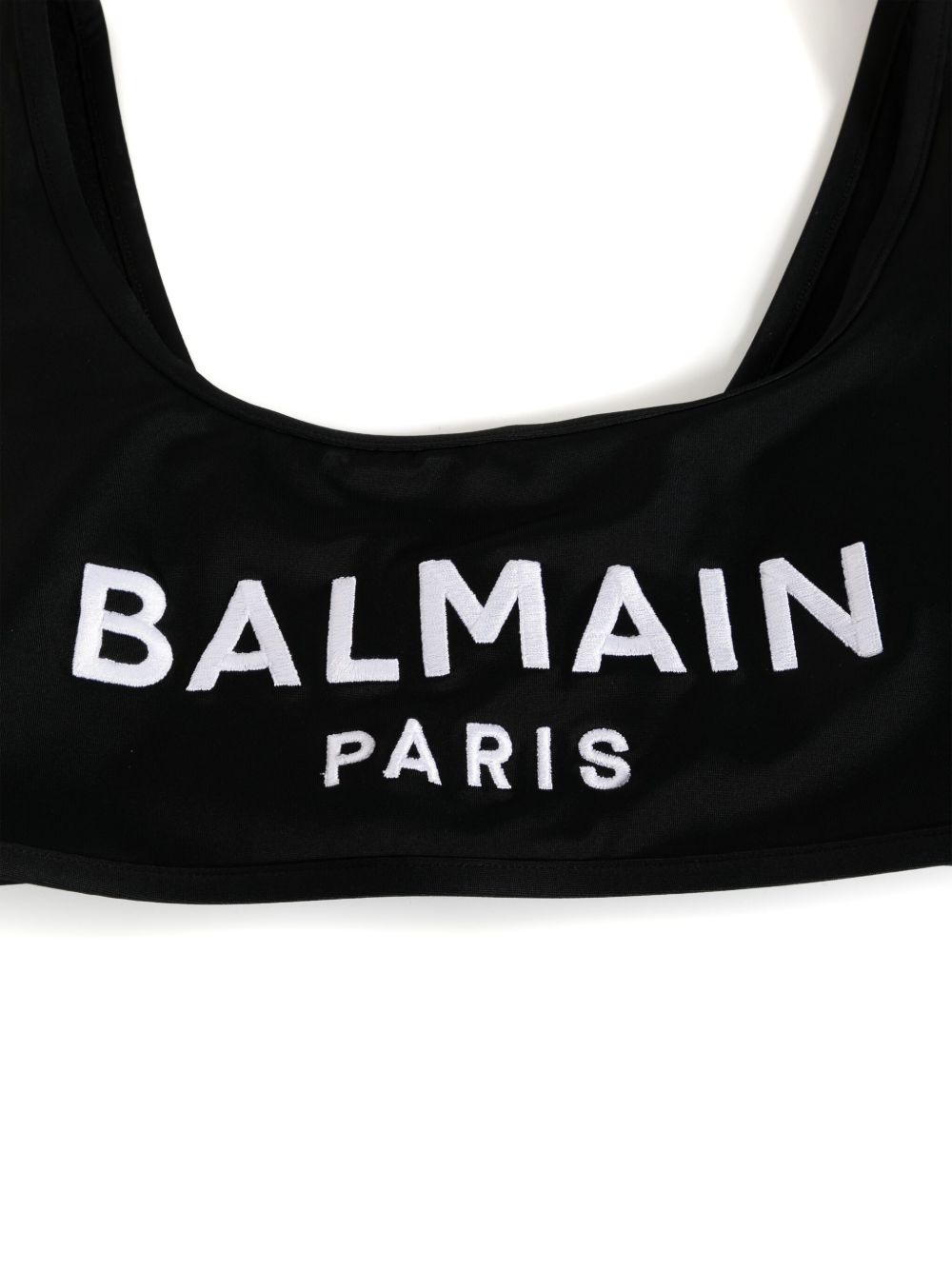 logo-embroidered bikini set - 3