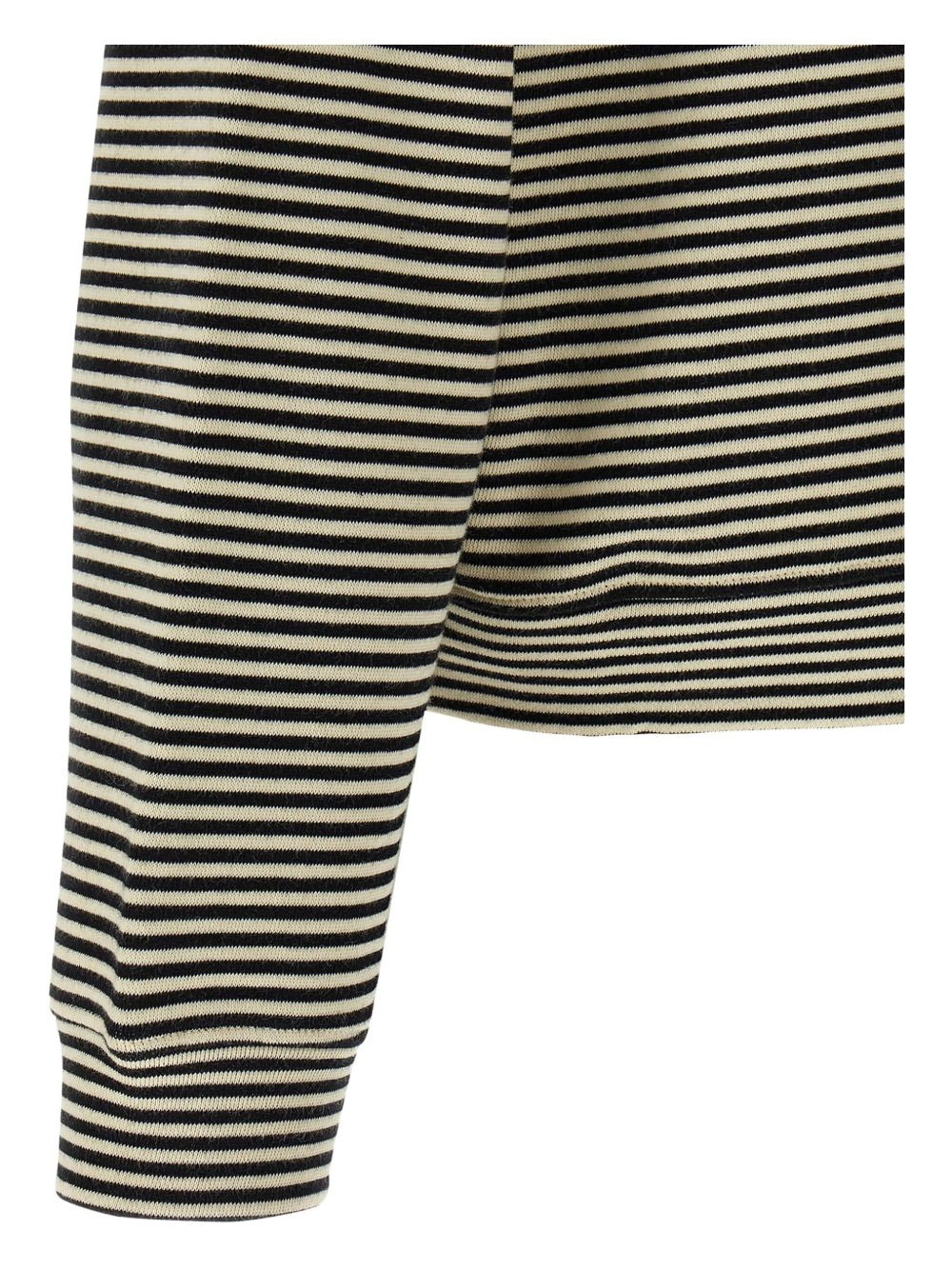 striped cotton sweatshirt - 4