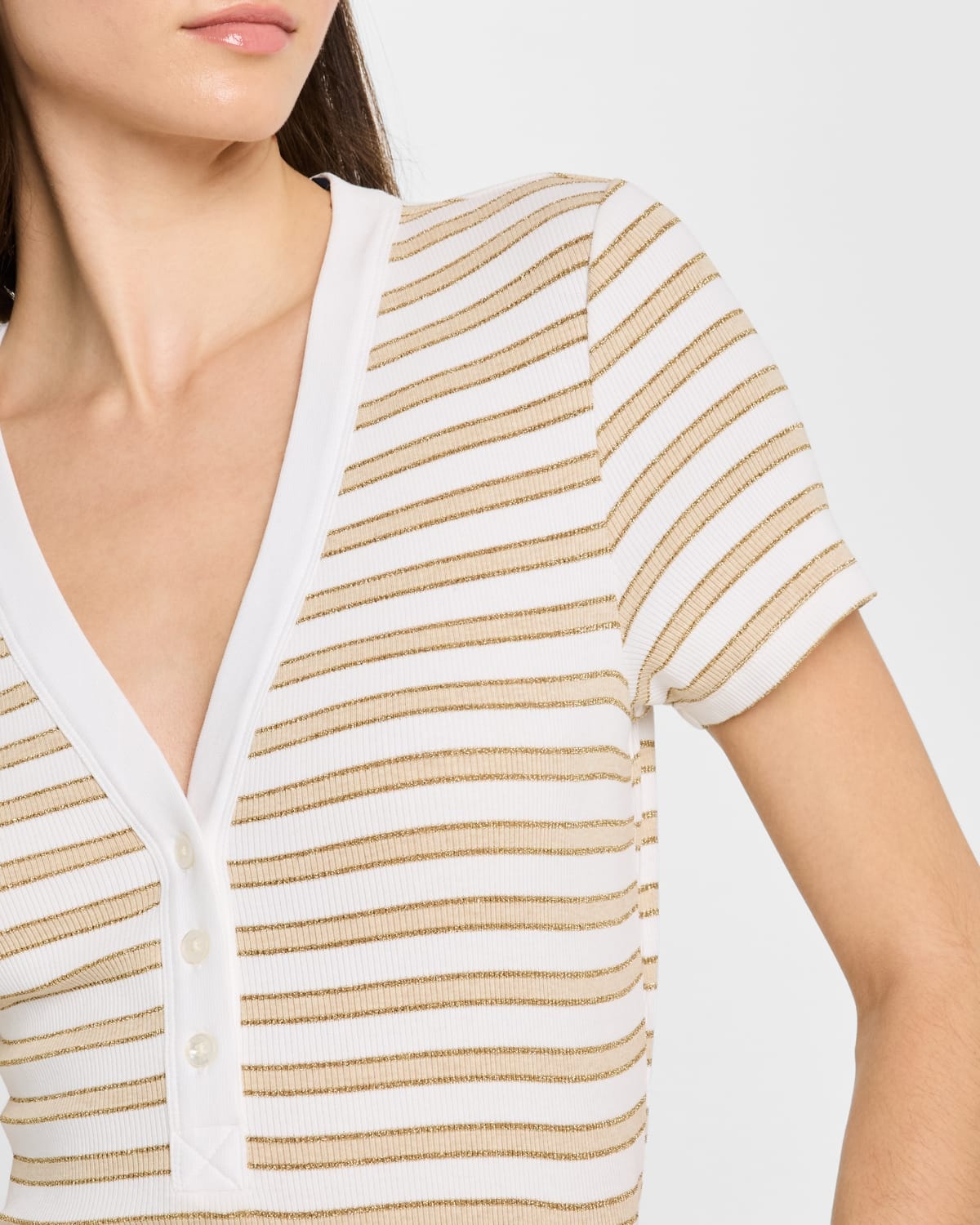 Dekalb Stripe Short-Sleeve Top - 5