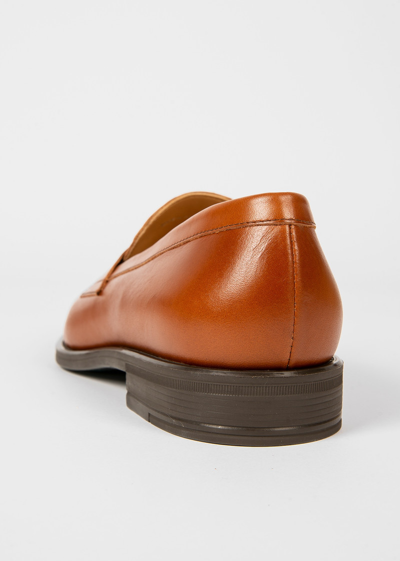 Tan Leather 'Remi' Loafers 5