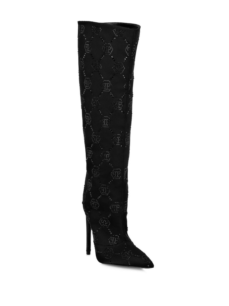 PHILIPP PLEIN Monogram boots outlook