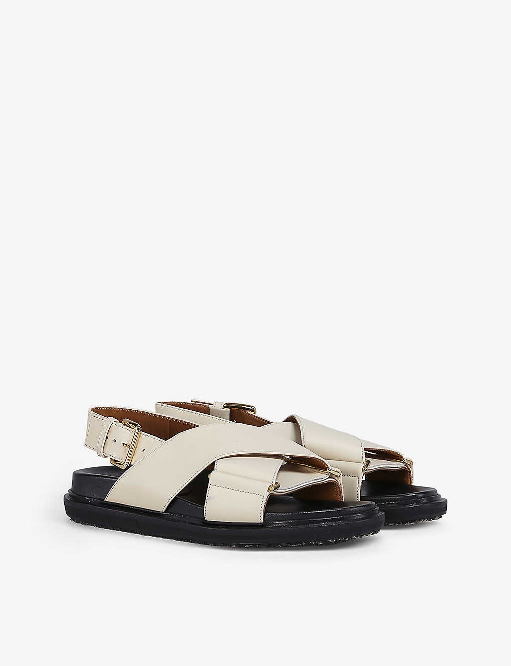 Fussbett crossover leather sandals - 3