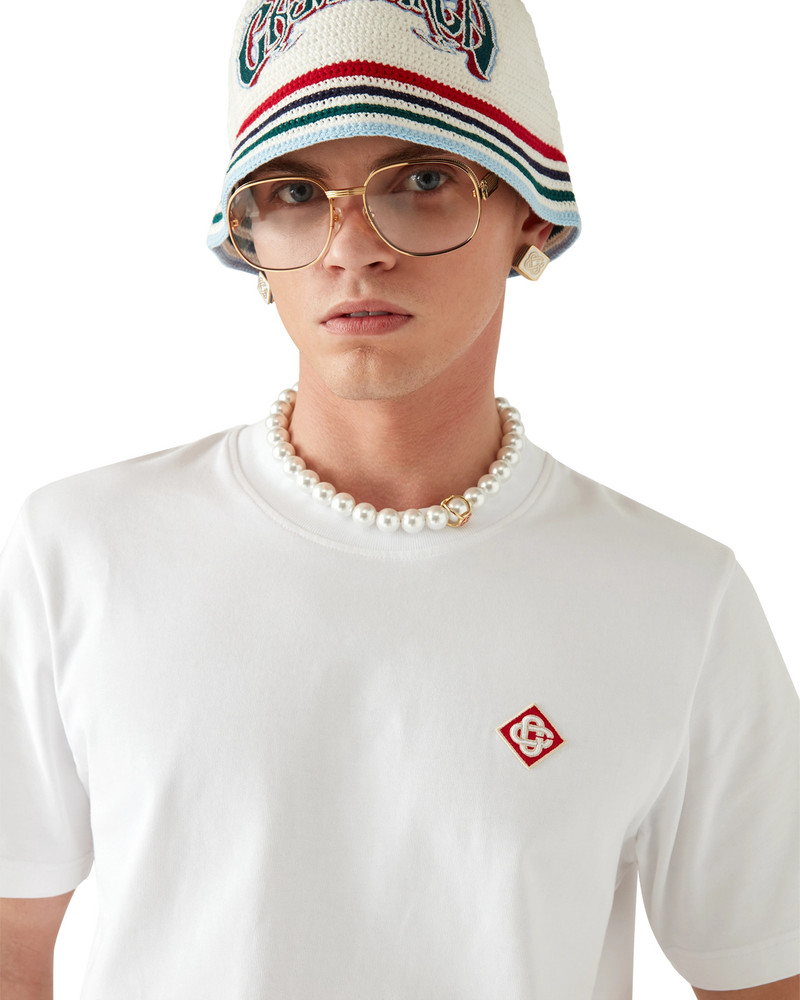 Diamond Logo Patch T-Shirt | Casablanca Paris 5