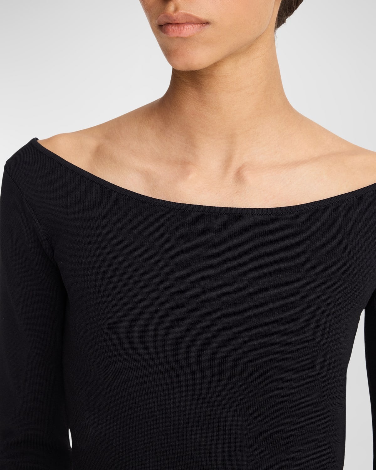 Off-The-Shoulder Long-Sleeve Top - 5