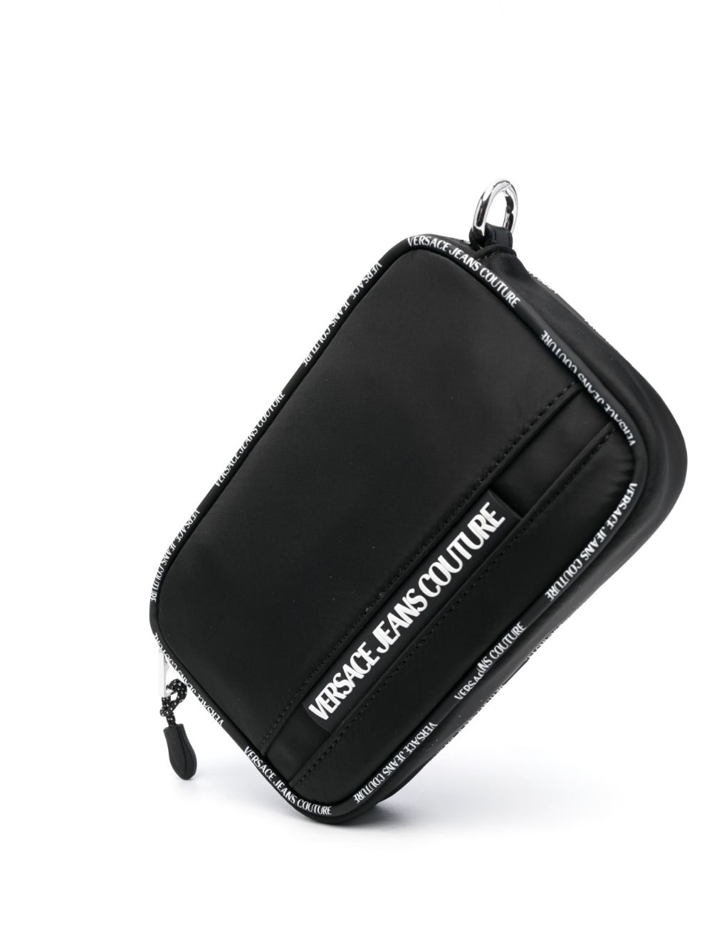 logo-embossed messenger bag - 6