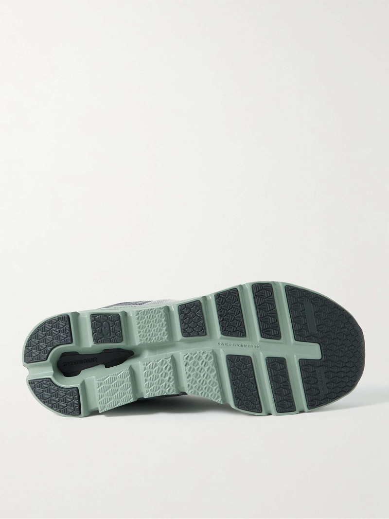 Cloudrunner Rubber-Trimmed Mesh Running Sneakers 7
